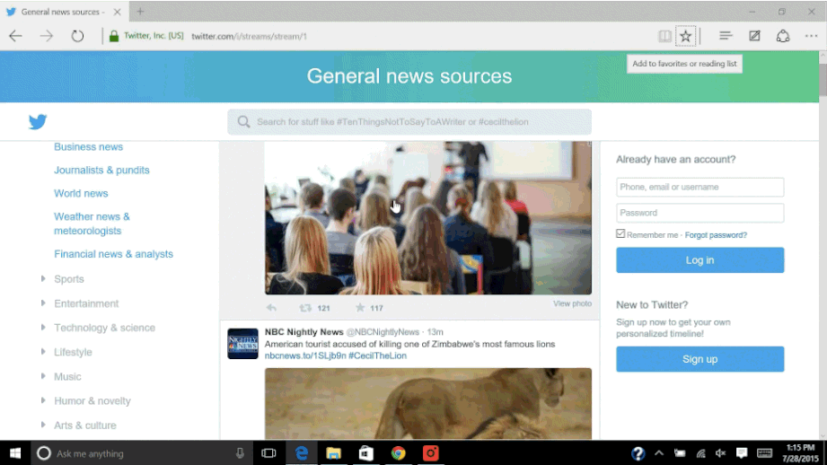10 animations illustrate the most outstanding features on Windows 10 Picture 4