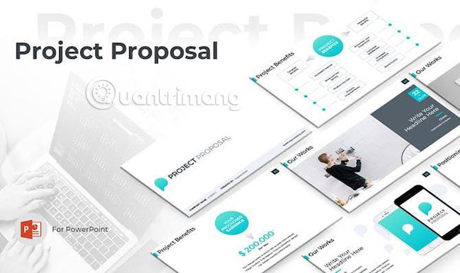 10 awesome PowerPoint templates make the presentation 'shine' Picture 10