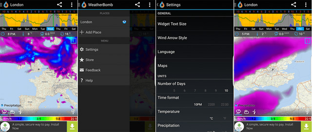 10+ best weather forecast apps for Android Picture 5