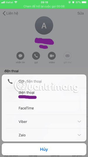 10 features you can do when talking on the phone via iPhone Picture 6