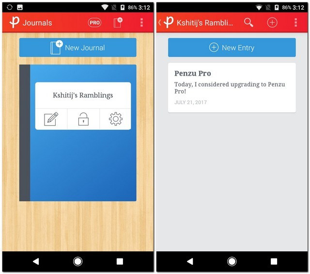 10 good diary applications on Android Picture 3