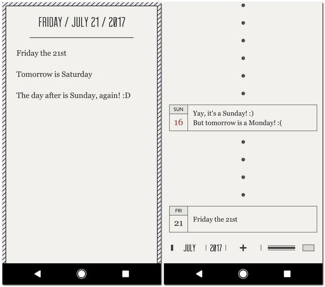 10 good diary applications on Android Picture 4