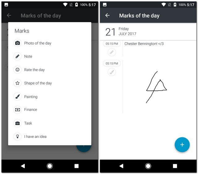 10 good diary applications on Android Picture 7