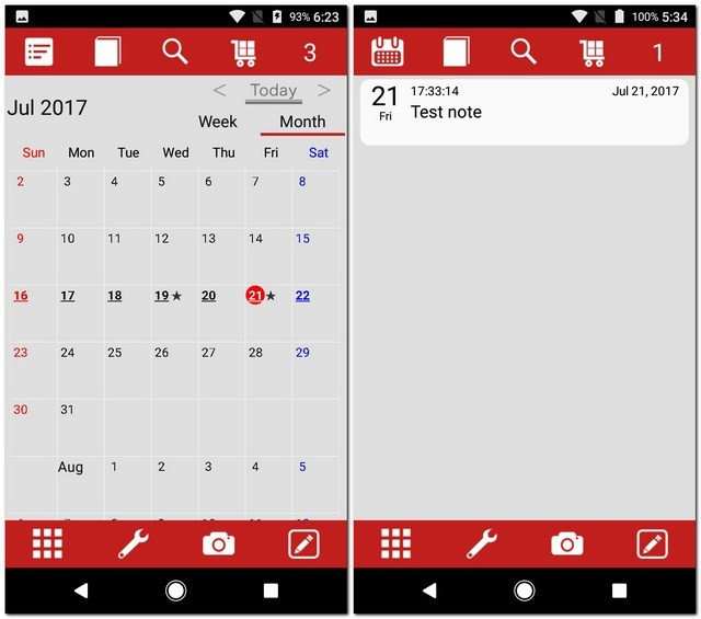 10 good diary applications on Android Picture 8