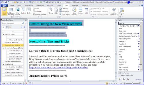 10 highlights of Office 2010 Picture 13