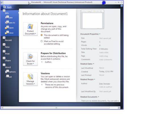 10 highlights of Office 2010 Picture 3