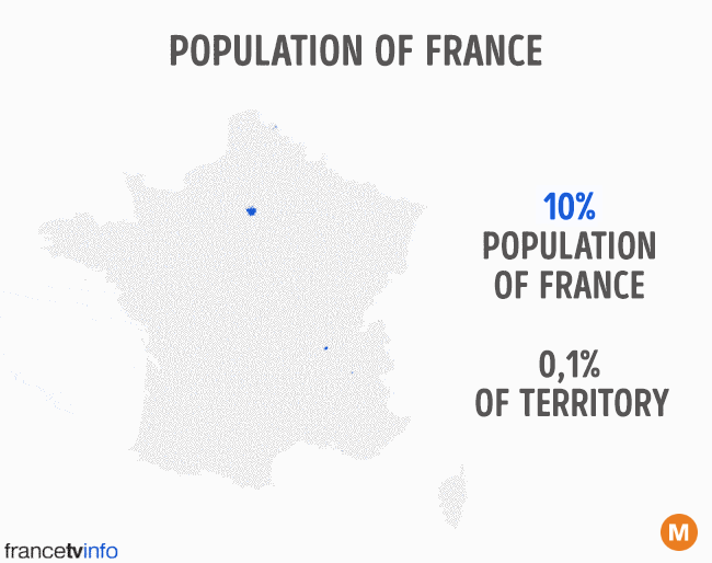10 'interesting' maps prove the world population is unevenly distributed Picture 10