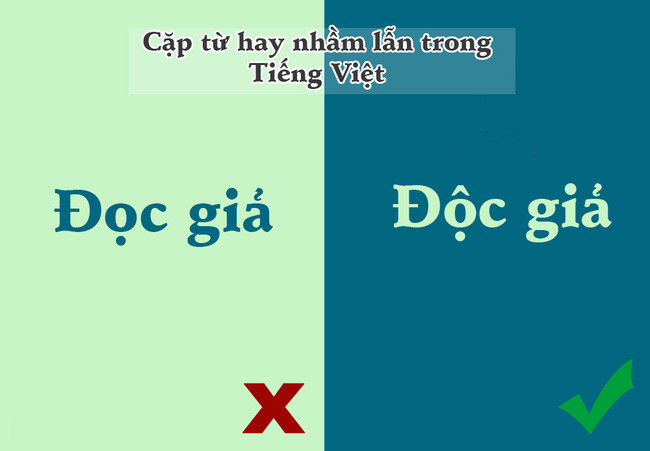 10 pairs of words in Vietnamese make us the most confused Picture 3