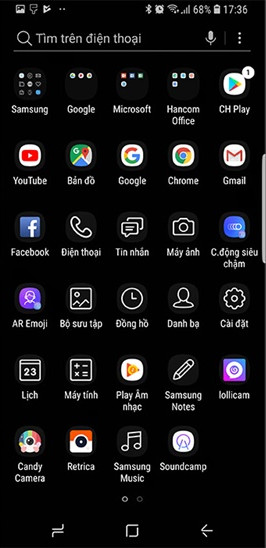 10 sets of dark theme dark colors for Samsung smartphones Picture 11