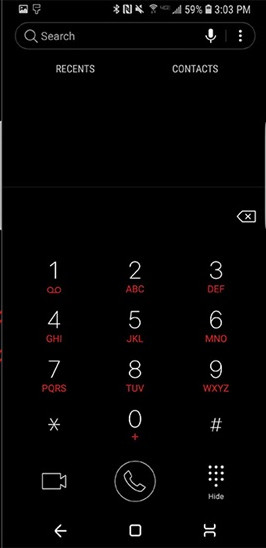 10 sets of dark theme dark colors for Samsung smartphones Picture 21