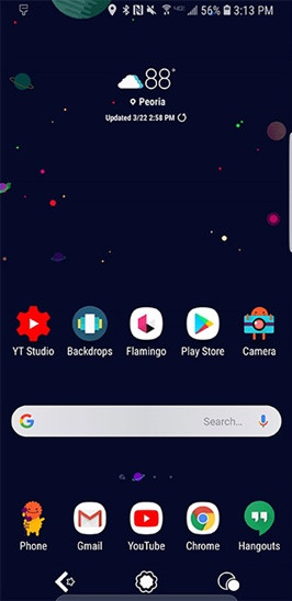 10 sets of dark theme dark colors for Samsung smartphones Picture 28