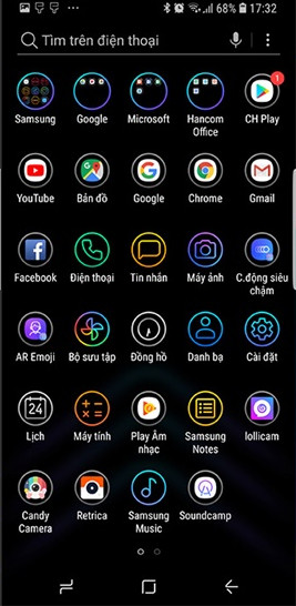10 sets of dark theme dark colors for Samsung smartphones Picture 5