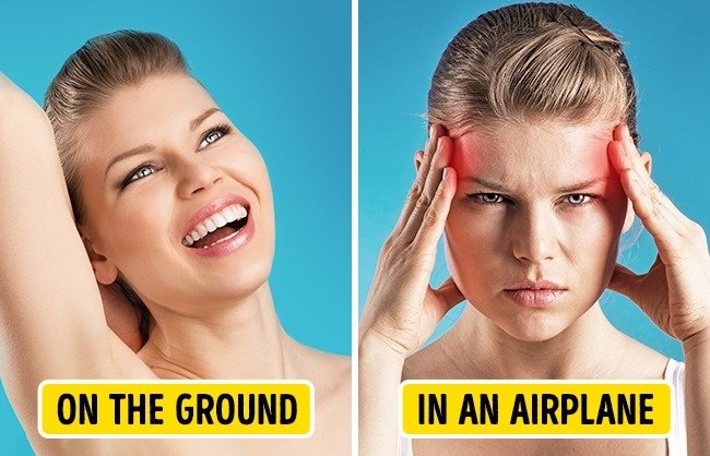 10 strange things happen to the body when you fly Picture 5