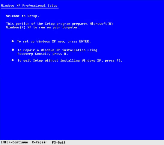 10 things to do when Windows XP does not start Picture 1