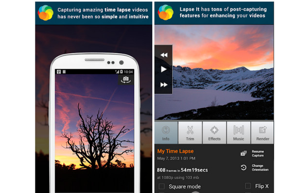 10+ video cutting / joining applications on phones Picture 8