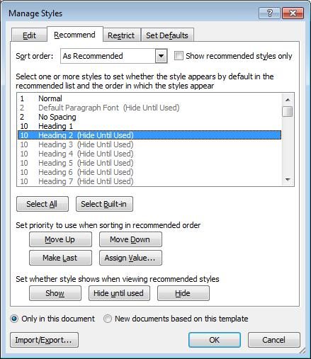 10 ways to customize Word 2010 Picture 4