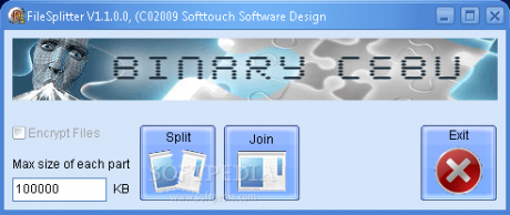 10 ways to split files, cut large files into several small files Picture 3