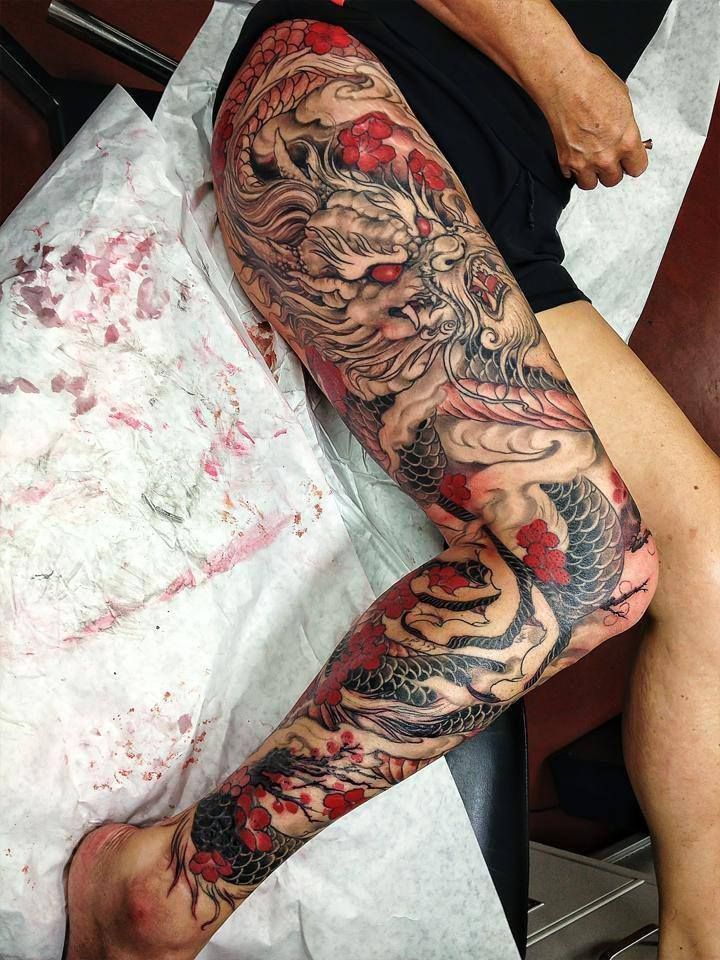 100+ Best dragon tattoo templates today Picture 104