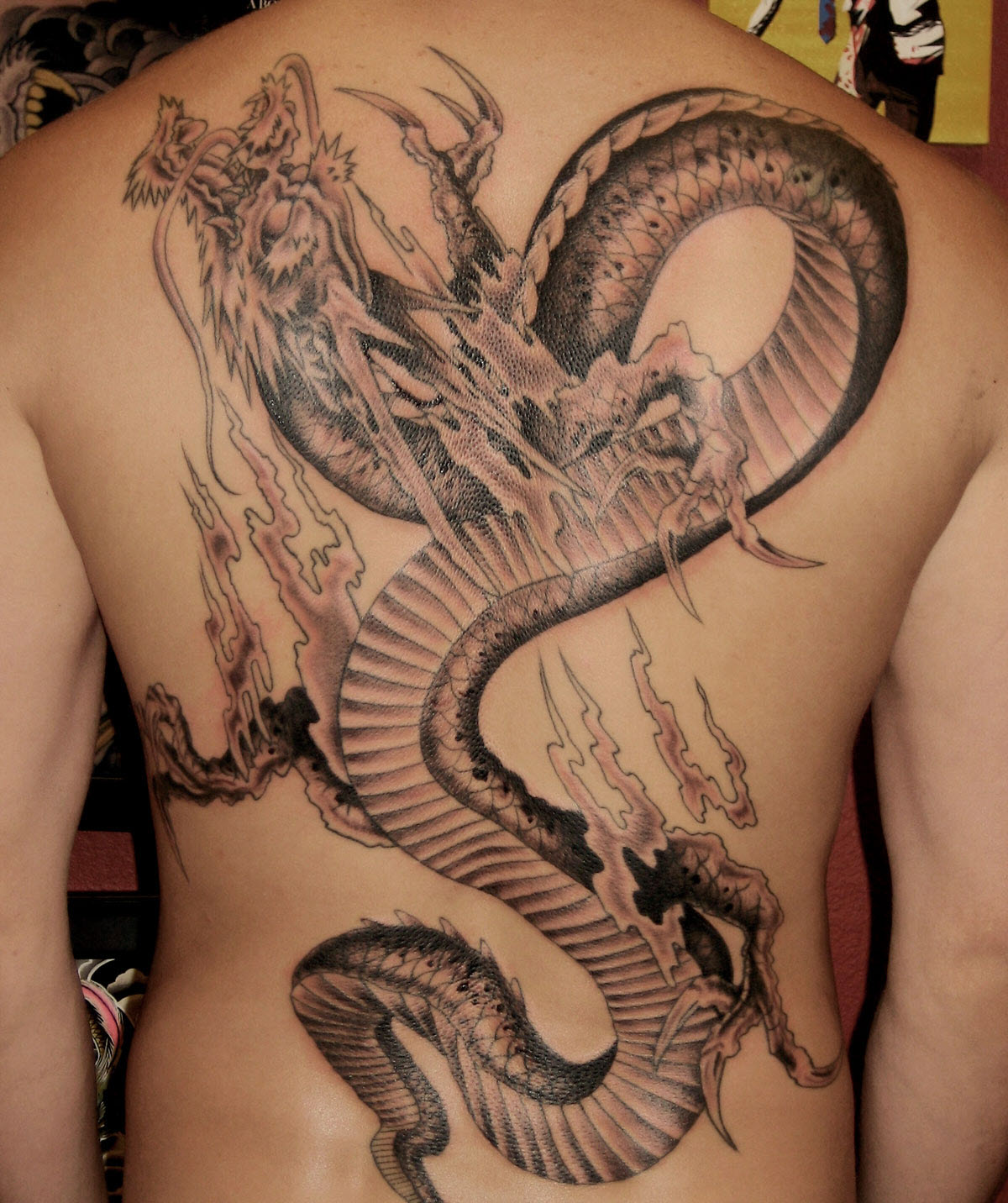 100+ Best dragon tattoo templates today Picture 18