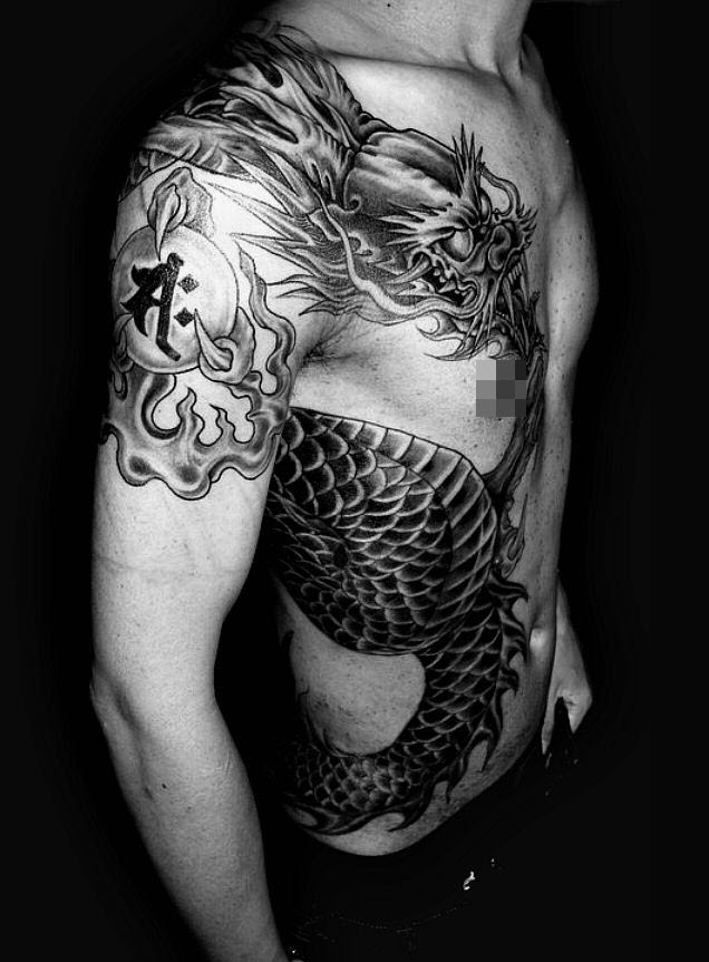 100+ Best dragon tattoo templates today Picture 25