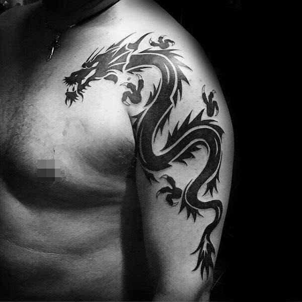 100+ Best dragon tattoo templates today Picture 30