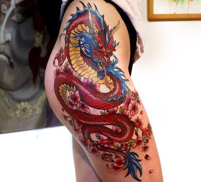 100+ Best dragon tattoo templates today Picture 32