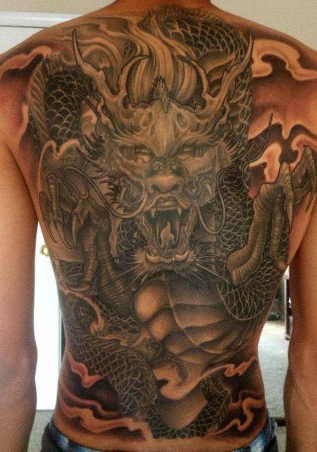 100+ Best dragon tattoo templates today Picture 38