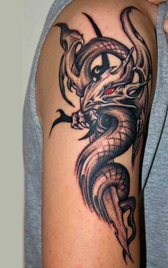 100+ Best dragon tattoo templates today Picture 48