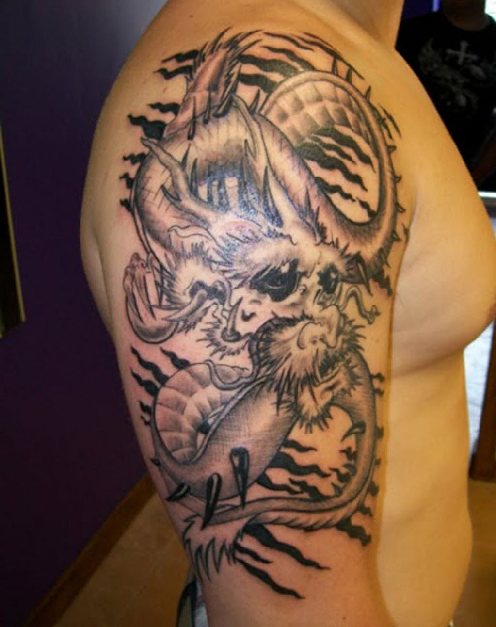 100+ Best dragon tattoo templates today Picture 5