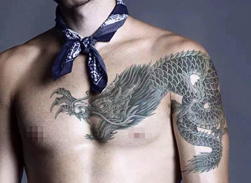 100+ Best dragon tattoo templates today Picture 74