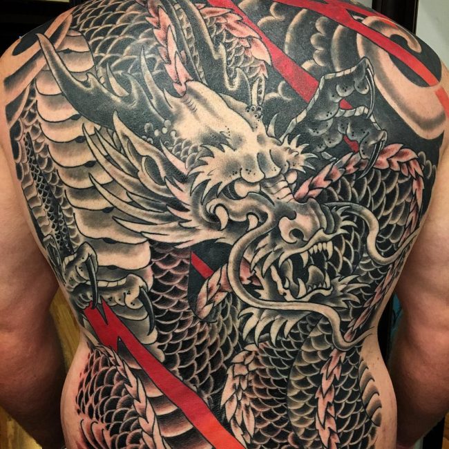 100+ Best dragon tattoo templates today Picture 76