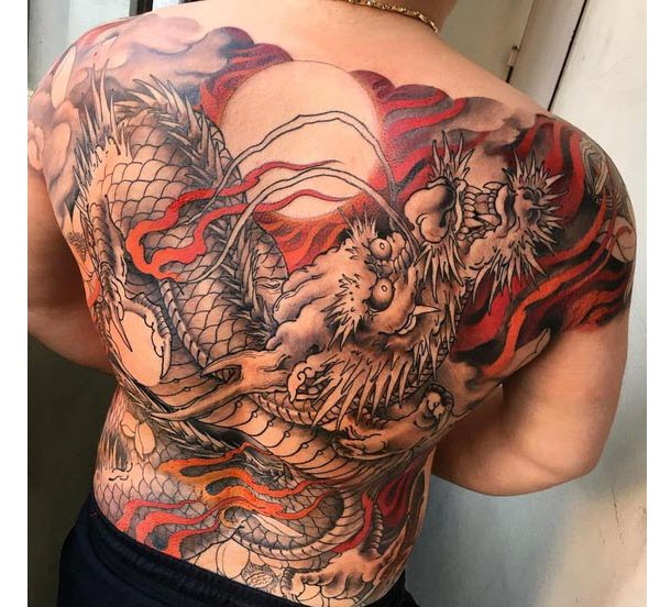 100+ Best dragon tattoo templates today Picture 79