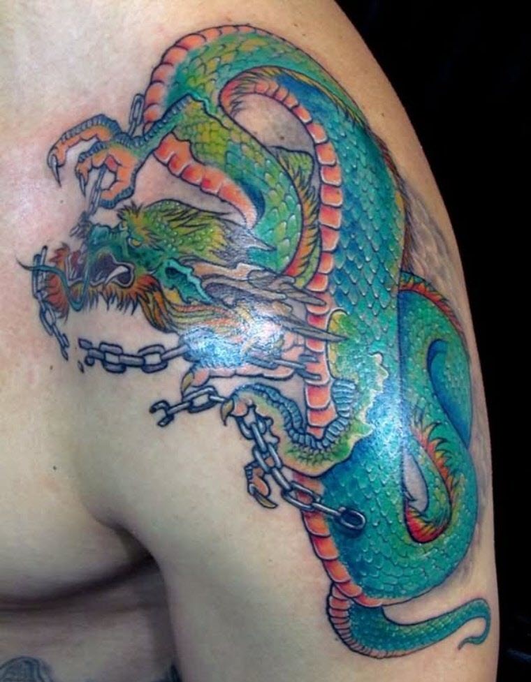 100+ Best dragon tattoo templates today Picture 88