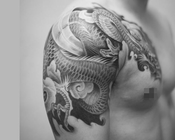 100+ Best dragon tattoo templates today Picture 9