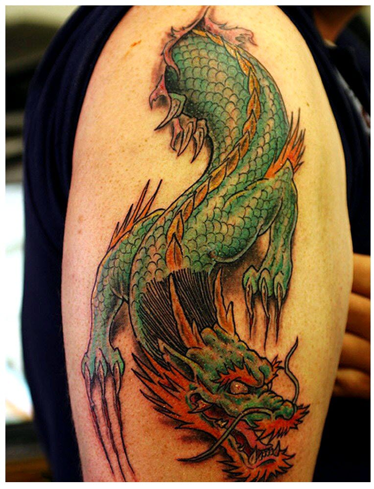 100+ Best dragon tattoo templates today Picture 93