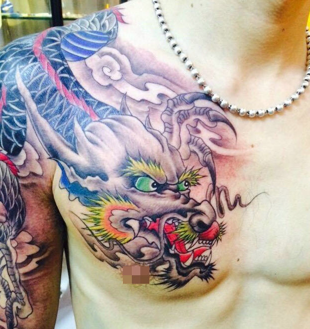 100+ Best dragon tattoo templates today Picture 97