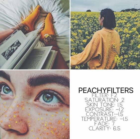 100+ most beautiful VSCO color correction formulas on Pinterest Picture 16