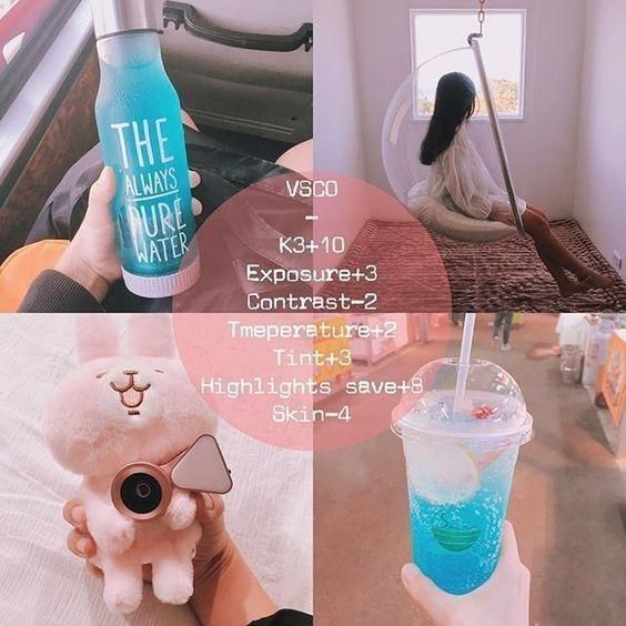 100+ most beautiful VSCO color correction formulas on Pinterest Picture 26