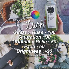 100+ most beautiful VSCO color correction formulas on Pinterest Picture 32