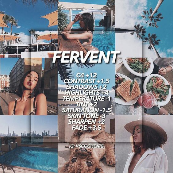 100+ most beautiful VSCO color correction formulas on Pinterest Picture 33