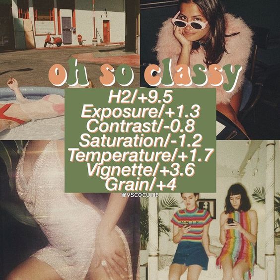 100+ most beautiful VSCO color correction formulas on Pinterest Picture 36