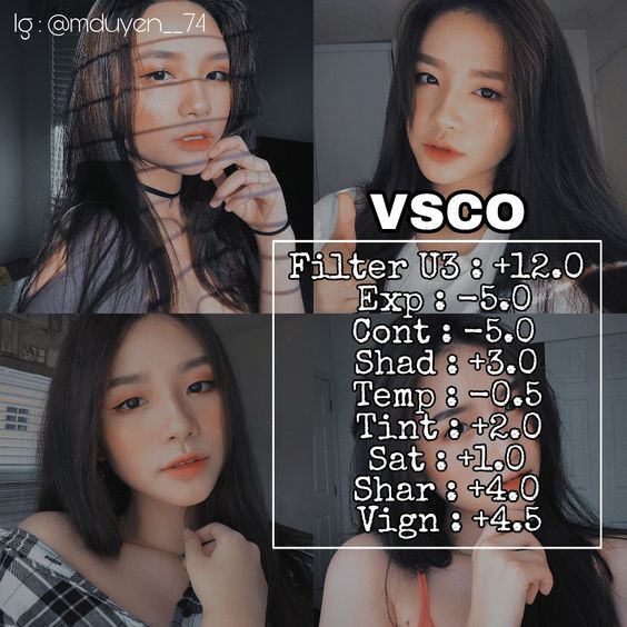 100+ most beautiful VSCO color correction formulas on Pinterest Picture 40
