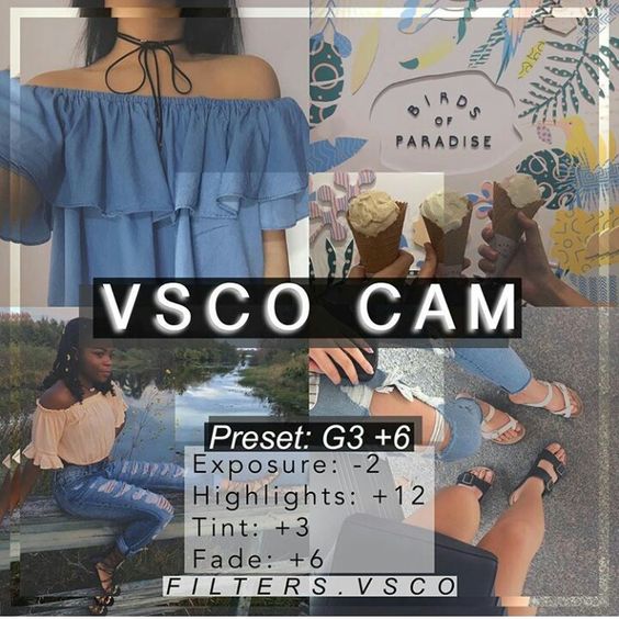 100+ most beautiful VSCO color correction formulas on Pinterest Picture 43