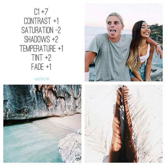 100+ most beautiful VSCO color correction formulas on Pinterest Picture 46