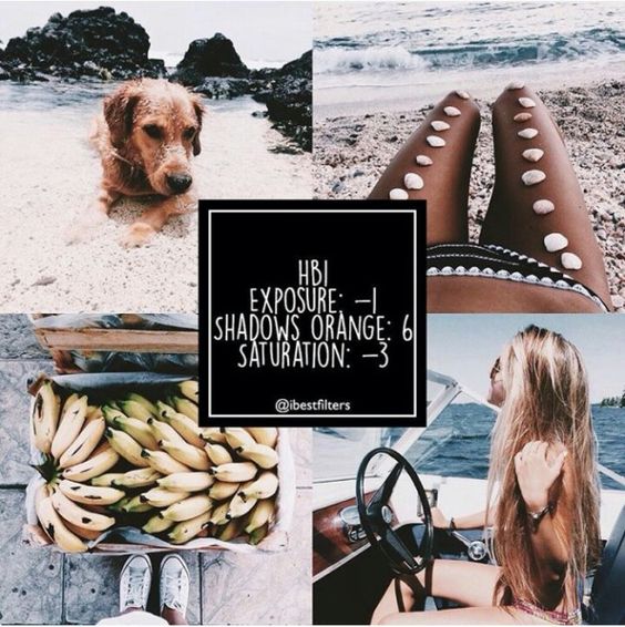 100+ most beautiful VSCO color correction formulas on Pinterest Picture 52