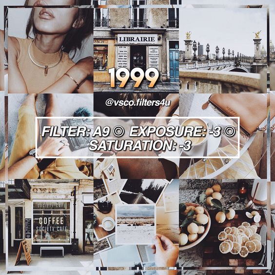 100+ most beautiful VSCO color correction formulas on Pinterest Picture 58