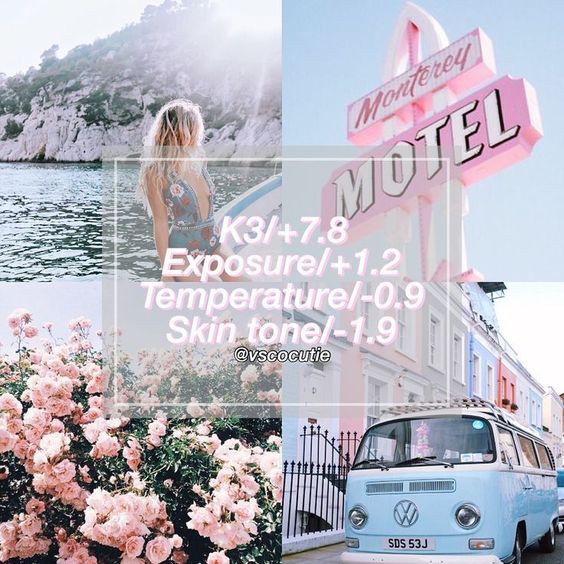 100+ most beautiful VSCO color correction formulas on Pinterest Picture 72