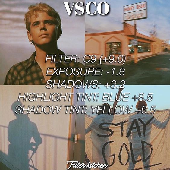 100+ most beautiful VSCO color correction formulas on Pinterest Picture 77