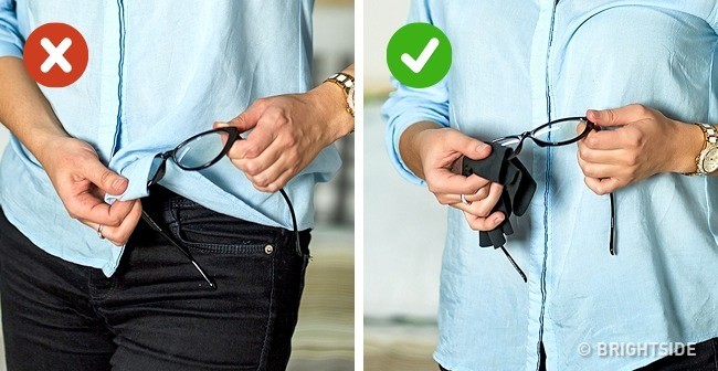 11 extremely useful tips that glasses wearers must know Picture 5