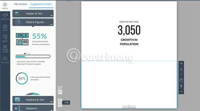 11 free tools that support creating simple infographic Picture 11